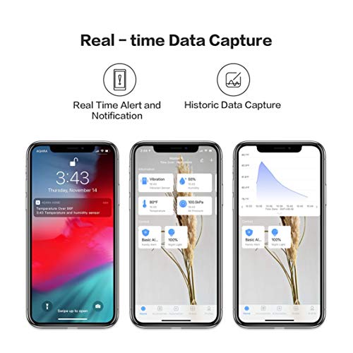 Aqara Smart Hub M2 Plus 3 Aqara Temperature And Humidity Sensor, Zigbee Connection, For Remote Monitoring And Smart Home Automation #TOP4