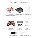 EACHINE E016F Mini Drone for Kids,Remote Control Boats for Pools and Lakes,RC Car for Kids or Adults,3-in-1 Sea-Land-Air Mode Switchable Waterproof Auto Hovering Toy RC Quadcopter RTF