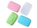 Efivs Arts Plastic Soap Case Holder, Bath Soap Box Container for Bathroom Shower Home Outdoor Hiking Camping Travel Set of 4