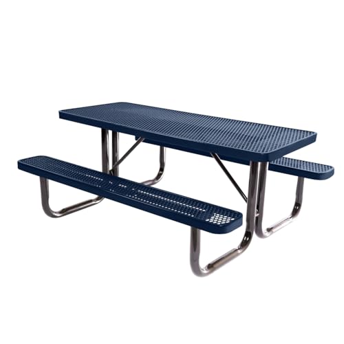 COATEDOUTDOORFURNITURE Heavy-Duty Picnic Table