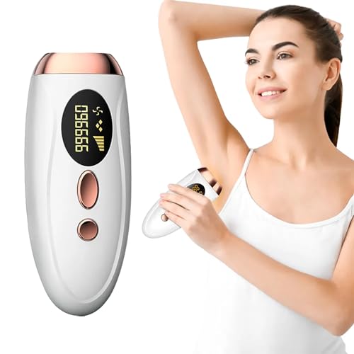 ERICAT Dispositivo De Depilación Portátil, Depilación IPL Casera, 5 Niveles De Energía Y 2 Modos De Flash, Depilación con 999999 Flashes Y Resultado Duradero E Indoloro, para Rostro, Piernas