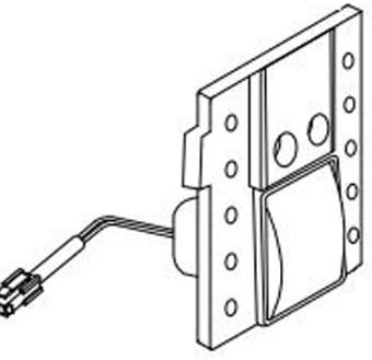 Toto TH559EDV552 Universal No Finish ABS Touch Button Assembly Unit For Eco Concealed Flush Valves
