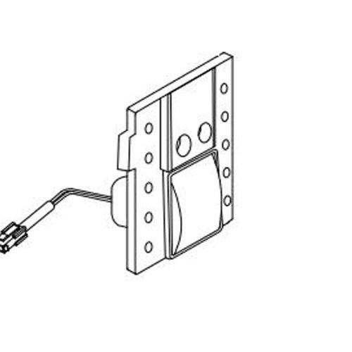 Toto TH559EDV552 Universal No Finish ABS Touch Button Assembly Unit For Eco Concealed Flush Valves