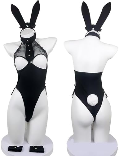 [シダーエイト] 逆バニー レディース バニーガール コスプレ セクシー ハイレグ バニー コスチューム 詳細画像1