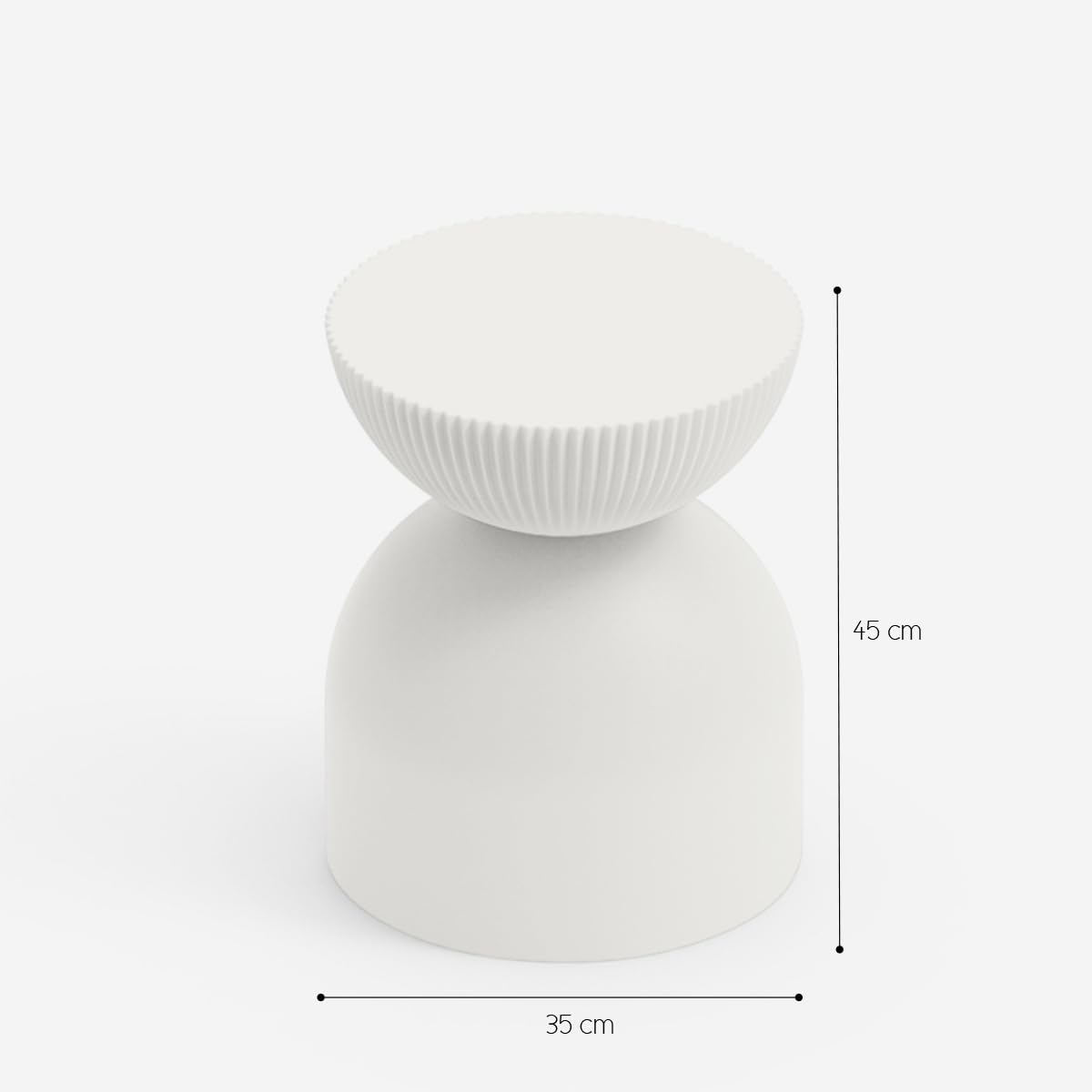 Illo - Taburete LED RGBW para exteriores, impermeable, recargable