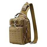 Angelrucksack, Angelrucksack Mit Rutenhalter,Angel-Umhängetasche, Angel-Schulter-Aufbewahrungstasche Mit Großem Fassungsvermögen-Reflektierende Streifen Sling Angelrucksack Outdoor Angeltasche Zum A