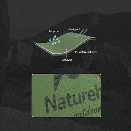 Miniatura 4 de Naturehike Mongar Tienda De Campaña Ligera 2 Hombres Para 3 Estaciones, Autoportante, Portátil, Para Aire Libre, Ciclismo, Camping, Montañismo, Verde