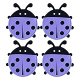 Generisch -Besteckhalter aus Filz, Utensilien-Besteckhalter, Tischdekorations-Besteck-Organizer, Tragbare Aufbewahrungstaschen für Marienkäferschneider für Zuhause, Hotel, Restaurant, Küche