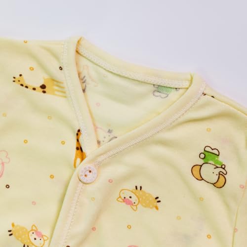 Unisex Baby Clothes 5 Piece Layette Sets Cotton Newborn Clothes Gift Set For 0-3 Months3