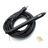 IPT-60 PT-60 PTM-60 IPTM-60 60A Non-HF Pilot Arc Plasma CNC Torch 25' Replacement Fits Everlast PowerPlasma 50s 52i - 62i plasma cutter torch Central Connector