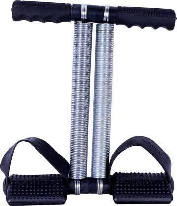 Dinetic Home Gym Equipment of Double Spring Tummy Trimmer for Men and Women Ab Exerciser (Multicolor)-picture-36