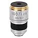 100X Professional Microscope Objective Lens Replacement with RMS Size and Storage Cylinder