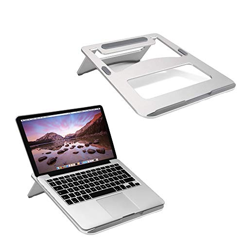 Stoga Laptopstandaard, multi-hoek verstelbaar notebookstandaard voor laptop en tablet in 15,6 inch