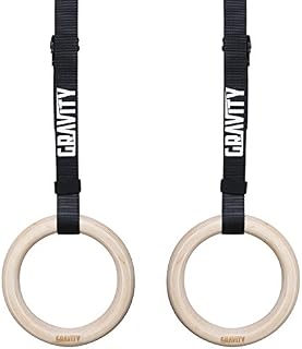 Gravity Fitness wooden Gymnastic Rings