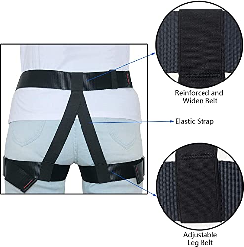 HeeJo Climbing, Rock Climbing, Half Body for Rappelling Zipline Fire Rescuing Tree Climbing Gear…