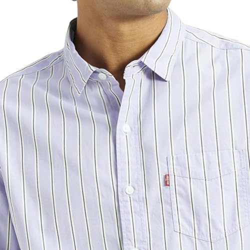 Image of Levi's Men's Striped Slim Fit Shirt