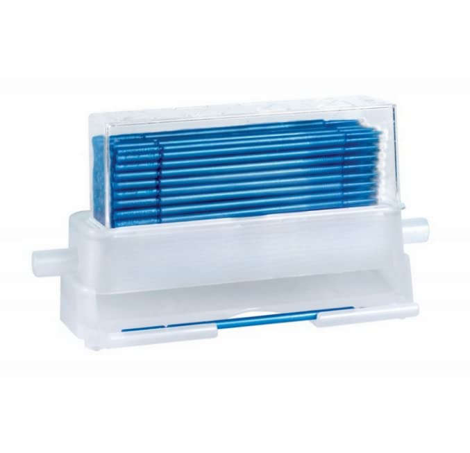 Dispensador micro dental del aplicador del color blanco del dispensador del microcepillo