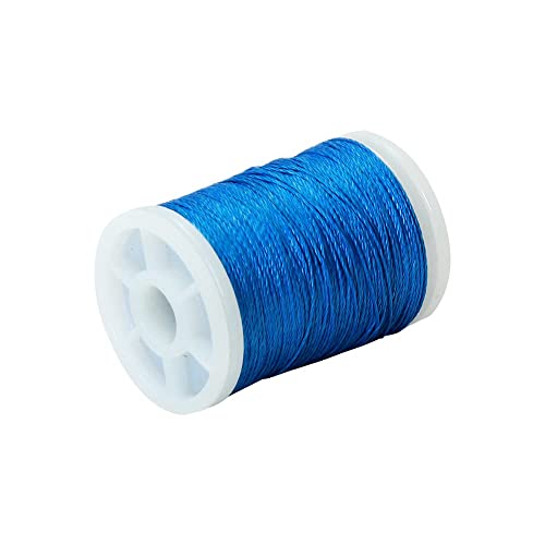 Sopoger Archery Bow String Serving Thread 131 Yard/120 M Durable Nylon Bowstring Serving Thread For Compound Recurve Bow Tying Peep Sight Nock Point (Blue) #TOP6