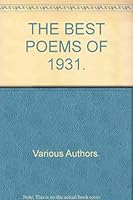 Best Poems of 1931 089609118X Book Cover