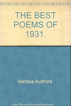Hardcover Best Poems of 1931 (Granger Poetry Library) Book