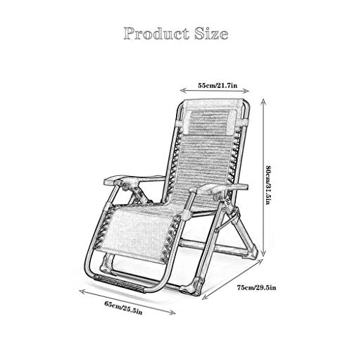 Chaise longue d'extérieur pliante pour vos week-ends de camping