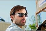 KleenGuard™ V30 Maverick Eye Protection (49311), with KleenVision™ Anti-Fog Coating, Smoke Lenses, Black Frame (Qty 1)