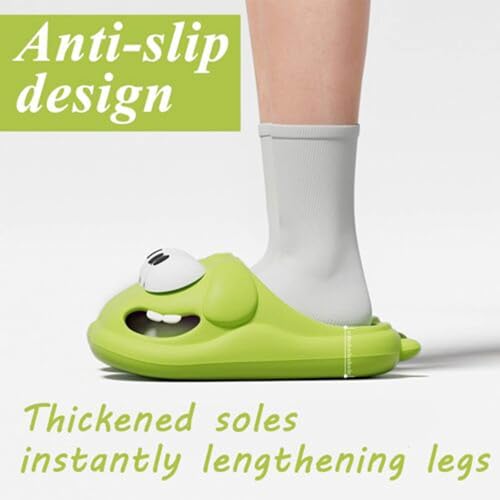 Dog Slippers, Big Eye Dog Summer Cartoon Cute Funny 3D Fun Sandals3