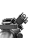 SOUFORCE Flip Up Front and Rear Iron Sights, Backup Sights Set Fit Picatinny & Weaver Rails, Black