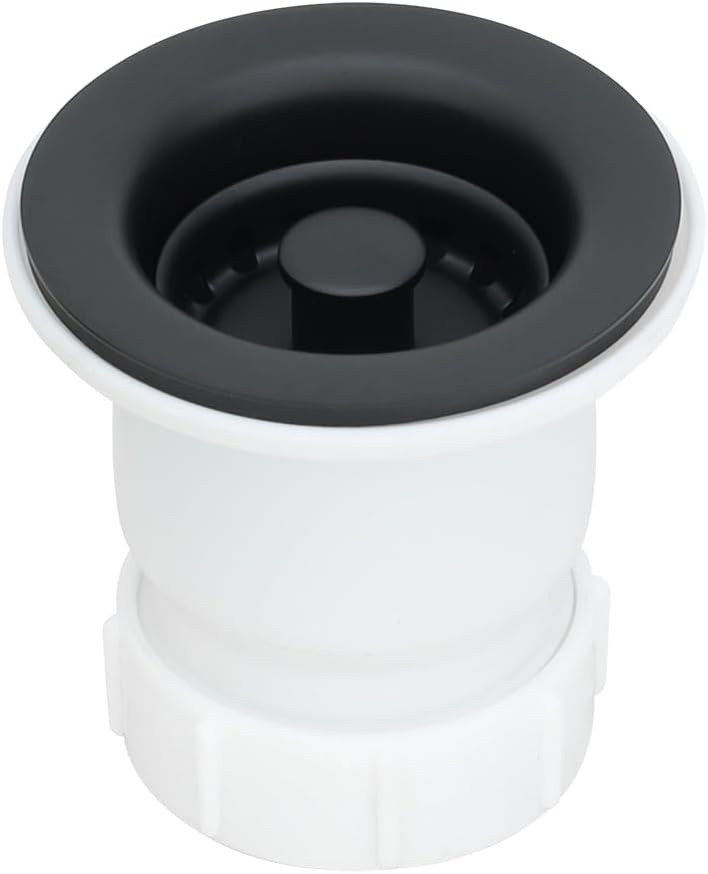 2" Bar Basket Strainer Drain - Matte Black