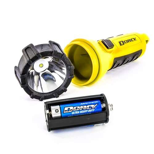 Dorcy 150 Lumen Floating Water Resistant LED Flashlight with Carabineer Clip, Yellow (41-2510) by Dorcy - Image 2
