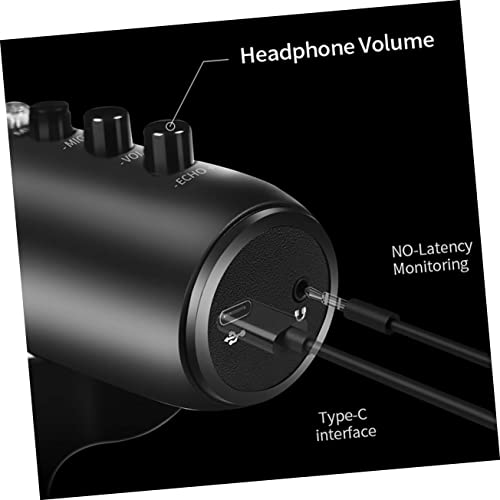 Microphone USB en ABS avec pied réglable orientable - 7