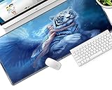 【Surface ultra lisse】Conçue avec un matériau ultra-tressé en fibres, la surface lisse permet un mouvement plus précis de la souris. une vitesse et un contrôle excellents pendant votre travail ou votre jeu.