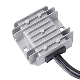 KUIDAMOS Adapter Konwertera DC Step Up do Mini Dish 12 V/24 V do 30 3,5A Konwerter Doładowania Zasilania do Ciężarówki RV Off Grid