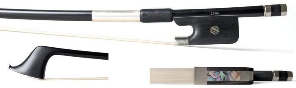 Gewa 404805501 Arco de Contrabajo Carbon Student 1/8, Modelo Francés