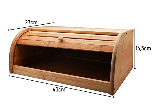 Suporte Porta Pão De Bambu