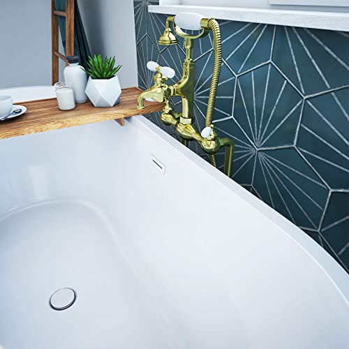 Dreamline Havana 67 In. L X 23 In. H Acrylic Freestanding Bathtub #TOP4