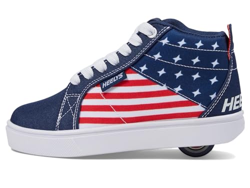 HEELYS Unisex-Child Racer Mid (Little Big Kid/Adult) Wheeled Heel Shoe4