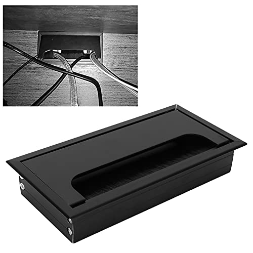 2 Piezas Caja Organizadora de Cables, Bandeja para Gestión de Cables de Escritorio para Hogar y Oficina miniatura 6