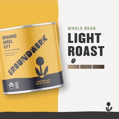Groundwork USDA Organic Whole Bean Light Roast Coffee miniatura 3
