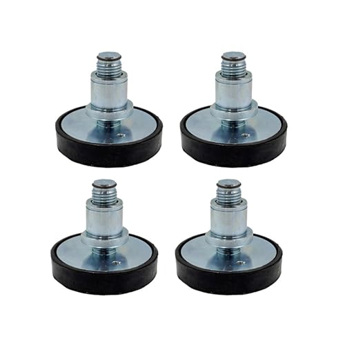 Image of 4X 40mm Car Lift Rubber Tray Heightening Feet Plus High Leg Pads Shaft Diameter