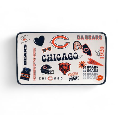 The Memory Company Officially Licensed NFL Team Spirit Ceramic Tr...