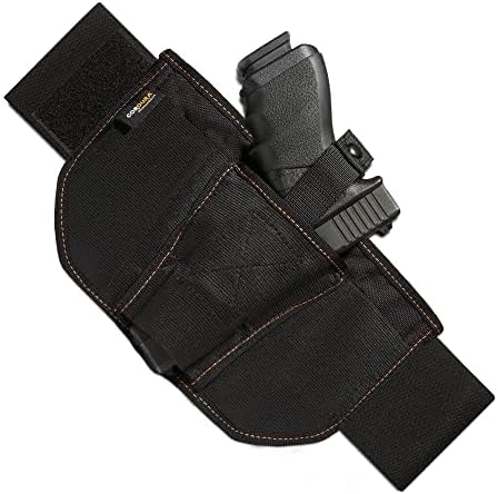 Funda para pistola  Funda para pistola más cómoda para hombres y mujeres  Nueva funda para banda de vientre  Incluye bolsa doble integrada  Las