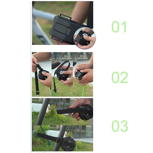 Sistema de remolque para bicicletas de montaña con muelle de acero 7