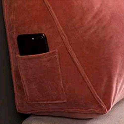 Coussin triangle oreiller de lecture et support dos positionnement wedge pad