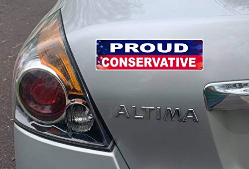 Pegatina Proud Conservative para parachoques de coche de vinilo Gear Tatz 3