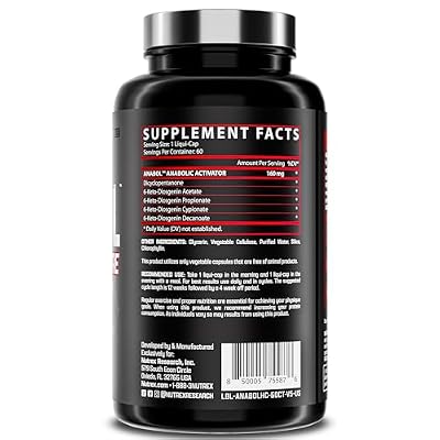 Nutrex Anabol Hardcore & Anabol Nighttime Muscle Builder Bundle