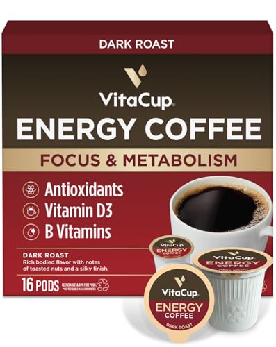 Energy Dark Roast Coffee Pods