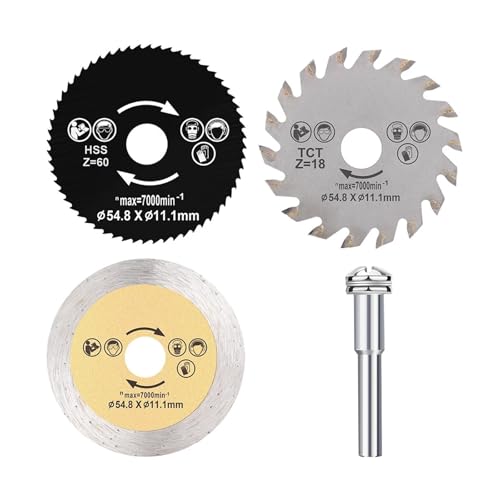 Mini lame de scie HSS pour aménagement intérieur et découpe de profilés en plastique