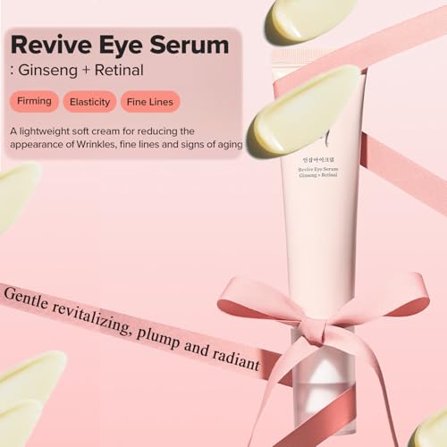 Revive Eye cream, Eye Serum with,Retinal Niacinamide Correction for Puffy Eye Bags Fine Lines,Dark Circles Wrinkles, Korean Skin Care 30ml 1Pcs β image 3