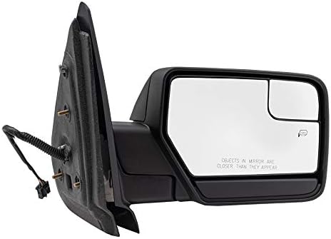 BROCK Espejo eléctrico lateral de repuesto para Ford Expedition Passengers 2012-2017, lámpara de charco de vidrio calentada CL1Z17682AA CL1Z 17682 AA